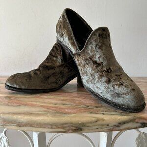 Jeffrey Campbell Smoking Velvet McGavin Loafers